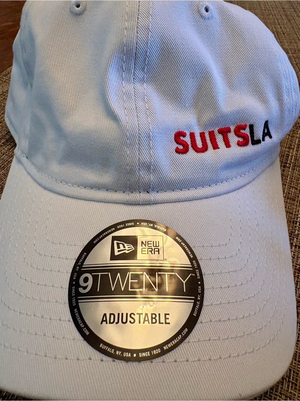 Brand new Era White 9TWENTY Adjustable cap. From tv show Suits LA.